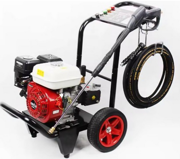 Bensindriven högtryckstvätt med 6,5 hk och 3500 psi