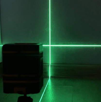 Elektronisk lasernivå korslinjelaser 360°