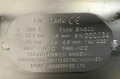 Daewoo - Luftkompressor 500 L, 14 bar